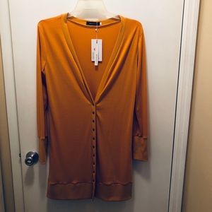 Mustard Yellow Oversized cardigan